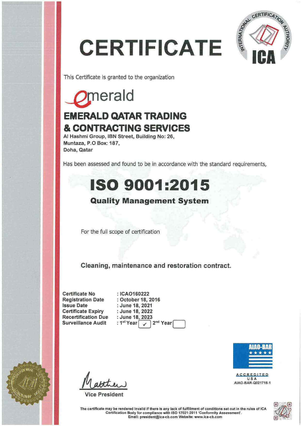 iso-9001-2015-certified-cleaning-company-doha-qatar-emerald-qatar